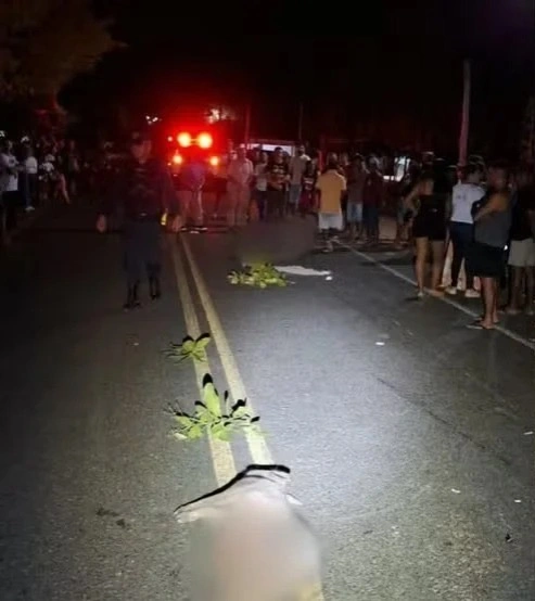 Motociclista morre após bater em porco no Piauí; filho fica ferido