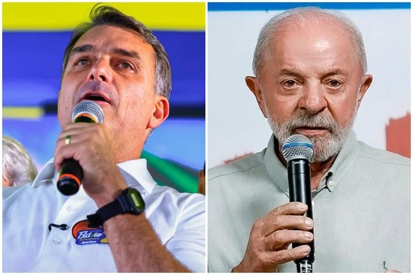Datafolha: Flávio tem 52% dos votos válidos no 2º turno; Lula, 48%