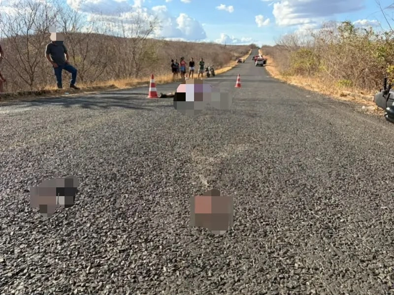 Motociclista morre após bater na traseira de caminhão e ser arrastado por 12 metros no Piauí
