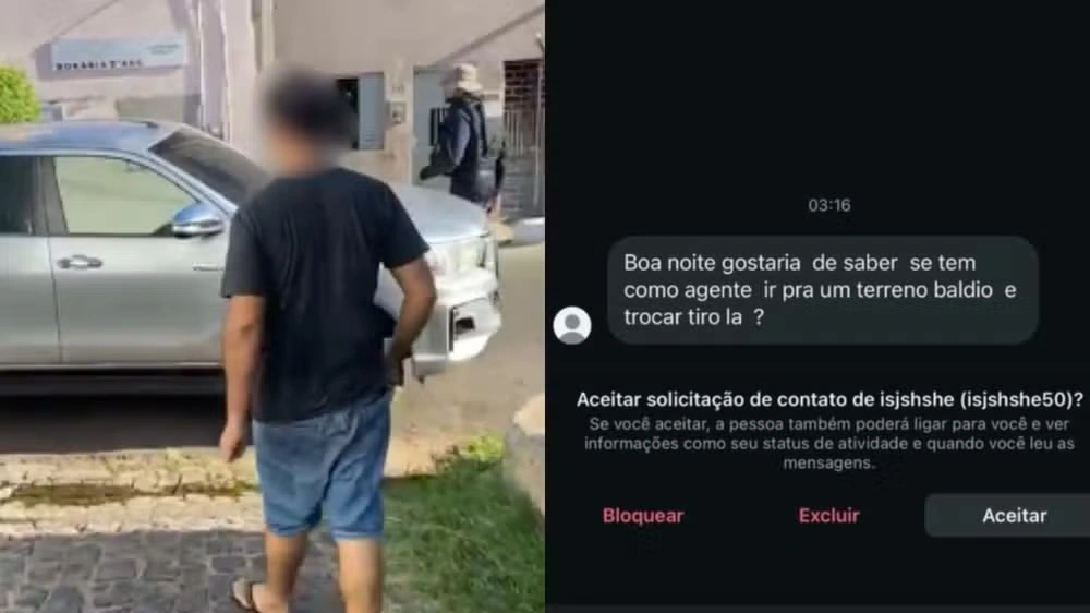 Homem usa perfil falso para ameaçar policiais e desafiá-los para “trocar tiro” no Piauí