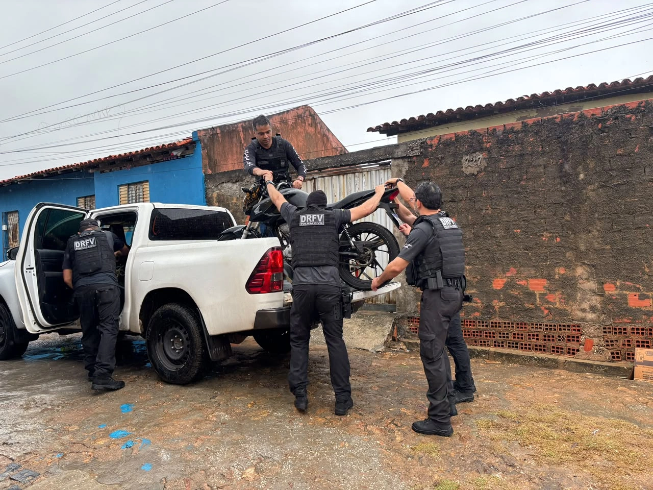 SSP-PI realiza operação que prende cinco suspeitos de roubos e furtos de veículos em Teresina