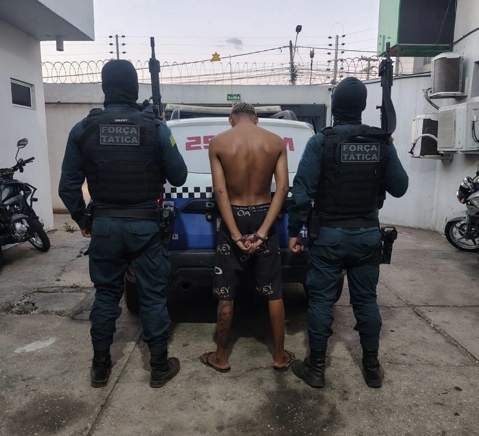 Homem é preso suspeito de tráfico de drogas e ligação com organização criminosa em Teresina