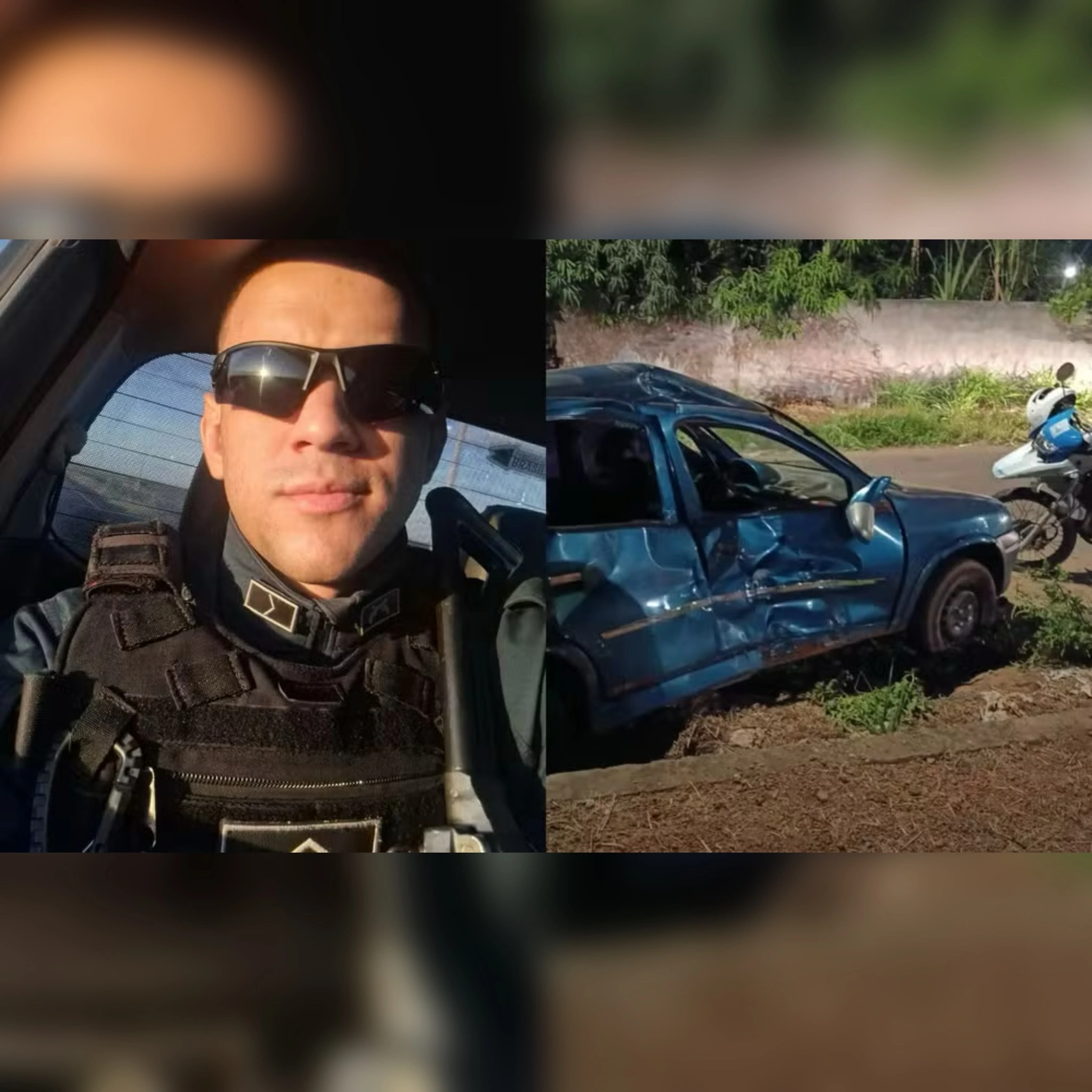 Soldado da PM morre após acidente durante perseguição policial no Piauí